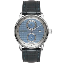 Zeppelin 8522-3 Mens Watch Friedrichshafen Automatic Regulator 42mm 5ATM
