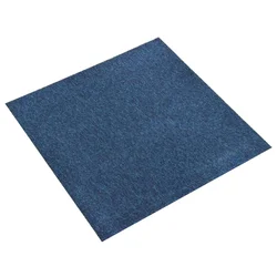 Tepih 20 pcs Tamno plava 50 x 50 cm 100% Polipropilen