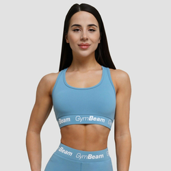 GymBeam Ženski grudnjak Simple Steel Grey