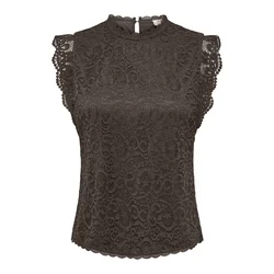 JDY Bluza JDYLOTAS temno rjava