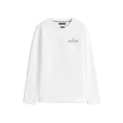TOMMY HILFIGER Majica temno modra/rdeča/bela