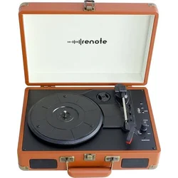Renote RetroCase Brown Prenosni gramofon (Samo odprto)