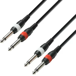 Adam hall K3TPP0600 6m stereo kabel