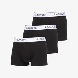 LACOSTE Trunks Underwear 3-Pack Black L