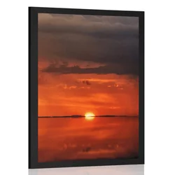 Plakat samotna ladja - 30x45 white