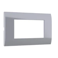 Elektromaterial-Lendava Modys okvir 4M srebrni 433025