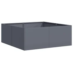 Sadilica antracit 80x80x30 cm od čelika