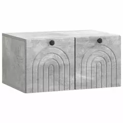 TV ormar za zid Zidne Betonska siva 59,5 x 41 x 30 cm