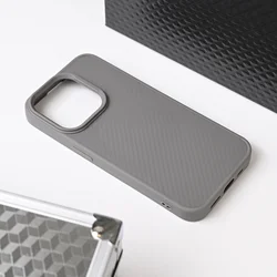 Maska za iPhone 14 Pro 6.1 Magsafe Kevlar, Siva