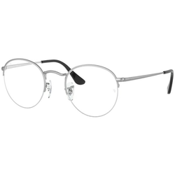 Ray Ban Okvir za naočare 0RX3947V 2538 51, Muški, Srebrne boje