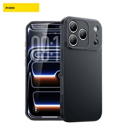 Pisen Maska za mobilni telefon iPhone 17 Pro, Crna