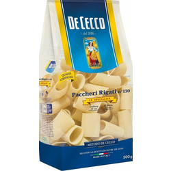 DE CECCO Paccheri Rigati št.130 500 g
