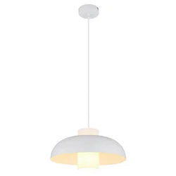 Globo 15755W - Luster na sajli LOWE 1xE27/60W/230V beo
