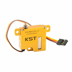 Servo KST X10 mini Pro A, 10mm HV, 30x10x28mm, 20g - 8,0kgf.cm@8,4 Volt/Softstart/5cm