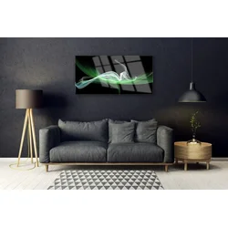 tulup.si Steklena slika Abstrakcija graphics 100x50 cm 4 obešalnika