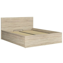 Postelja Tetrix B - 160x200 cm - sonoma hrast