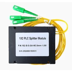 ABS PLC Splitter ExeLink 1x2 Optic Splitters SC/APC