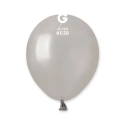 Gemar Kovinski balon srebro 13 cm