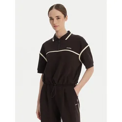 Guess Polo majica V6GP01 K2945 Rjava Oversize