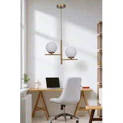 Opviq Luster 2595839, Zlatne boje