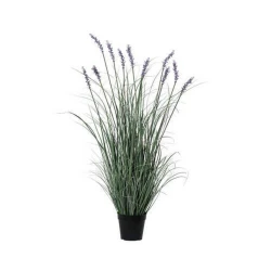 Kaemingk Ukrasna veštačka biljka Lavanda u saksiji, 96cm