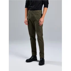 Sinsay - Slim pantalone - žuto zeleno