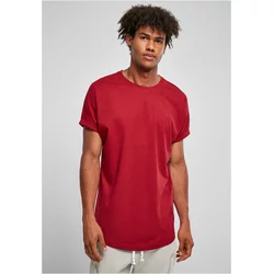 Long turnup t-shirt brick