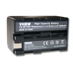 Baterija NP-FS20/NP-FS21 za Sony CCD-CR1/DCR-PC1/DSC-F55K, 2000 mAh