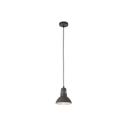 Redo 01-1279 - Luster na sajli PEEP, 1xE27/42W/230V, prečnik 16,5 cm, crni