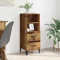Kreveta Staro drvo 34 x 34.5 x 90 cm Konstruirano drvo