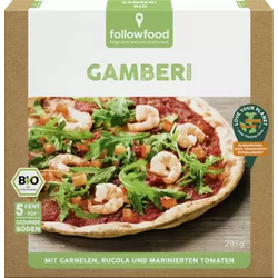 Pizza gamberi & rukola BIO Followfood 293g