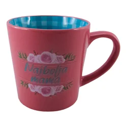 Festa Šolja Najbolja mama Herlig, Keramika, Roze