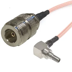 shumee Pigtail CRC9 vtič/N vtičnica RG316 15cm