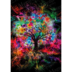 Magnolia - Puzzle Pisano drevo  - 1 000 kosov