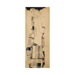 Canvas Slika na platnu Standing Girl, Egon Schiele, 60 x 150 cm