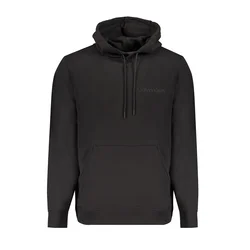 CALVIN KLEIN MEN'S BLACK ZIP-OUT SWEATSHIRT
