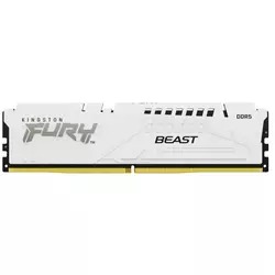 RAM DIMM DDR5 16GB 6000MT/s Kingston Fury Beast KF560C36BWE2A-16 White