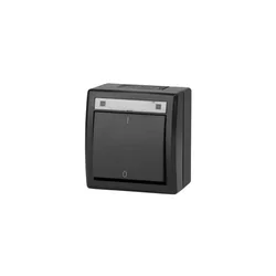 Nadometno stikalo AQUANT 2K, 2-polno, IP55, antracit 5003-17