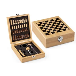 Winer Eco - vinski set 4/1 sa šahovskom tablom