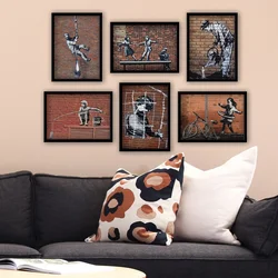 Wallity Uramljena slika 6BC9624_3545, 35x45 cm , 6 delova