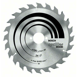 BOSCH List kružne testere Optiline Wood 160 x 20;16 x 1.8 mm. 12