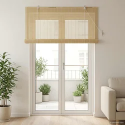 Rolo zavjesa Prirodna 130 x 220 cm Bambus