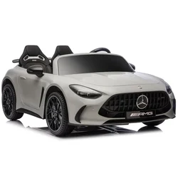 Licencirani auto na akumulator Mercedes GT63 AMG DK-GT63 24V - dvosjed - svjetlo sivi