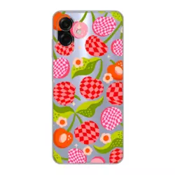 Maska Nanobit Print za Samsung A07/ A075F Checkered Cherries