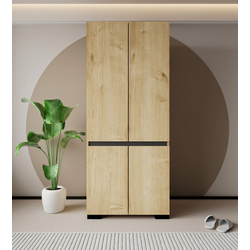 HANAH HOME Ormar Floransa 90 Safir hrast Anthracite v3