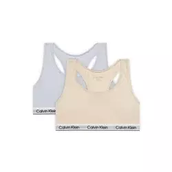Calvin Klein Underwear Modrček pastelno lila/pastelno roza/črna/bela