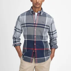 Barbour Srajca Dunoon MSH4980TN21 Siva Regular Fit