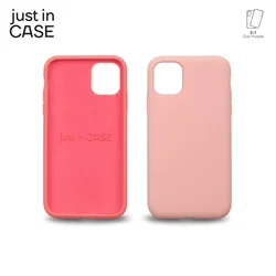 JUST IN CASE 2u1 Extra case MIX PLUS paket pink za iPhone 11