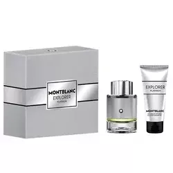 Montblanc Muški set Explorer Platinum, EDP, 60 ml + Gel za tuširanje, 100 ml