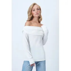 Trend Alacati Stili Ženska bluza Alc-X14557, Bela